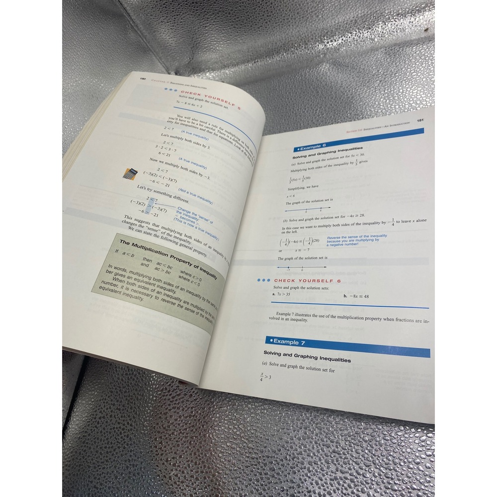 Beginning Algebra Fourth Edition Streeter Hutchison Hoelzle Softcover Textbook